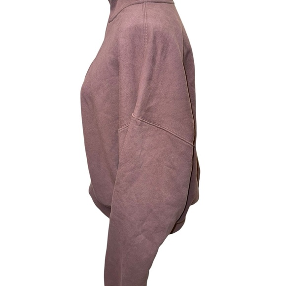 Athleta Forever Fleece 1/2 Zip High Hip Pullover - Picture 5 of 9